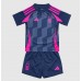 Echipament fotbal Nottingham Forest Elliot Anderson #8 Tricou Deplasare 2024-25 pentru copii maneca scurta (+ Pantaloni scurti)